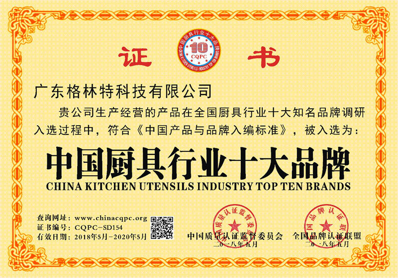 Certificate of honor