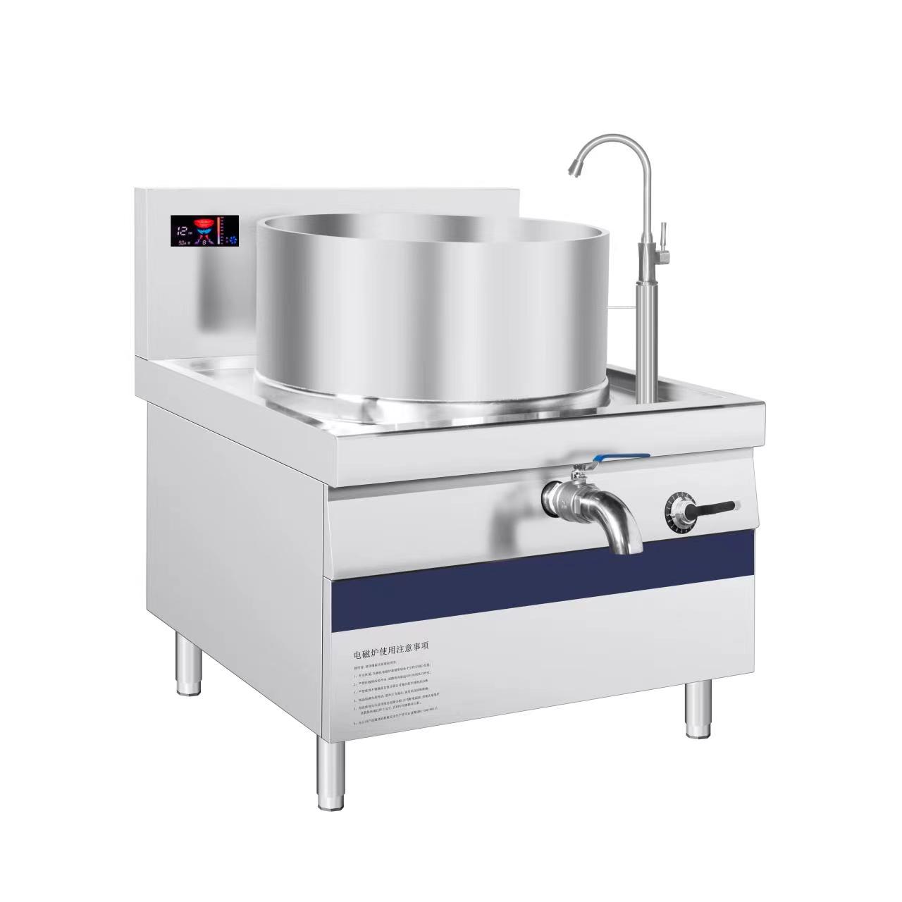 One-piece soup stove
