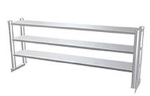 Three layers of countertop stand