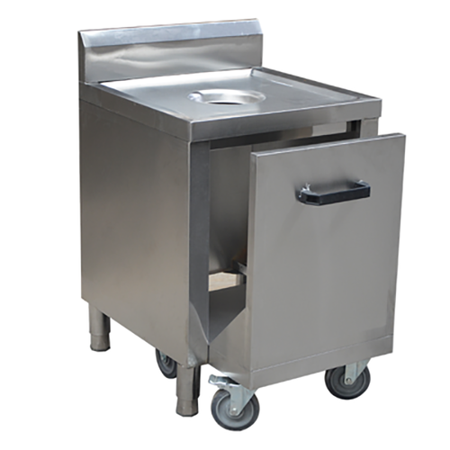 Single hole to collect residual cabinet