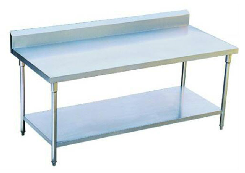 Double-layer flat panel workbench with backrest